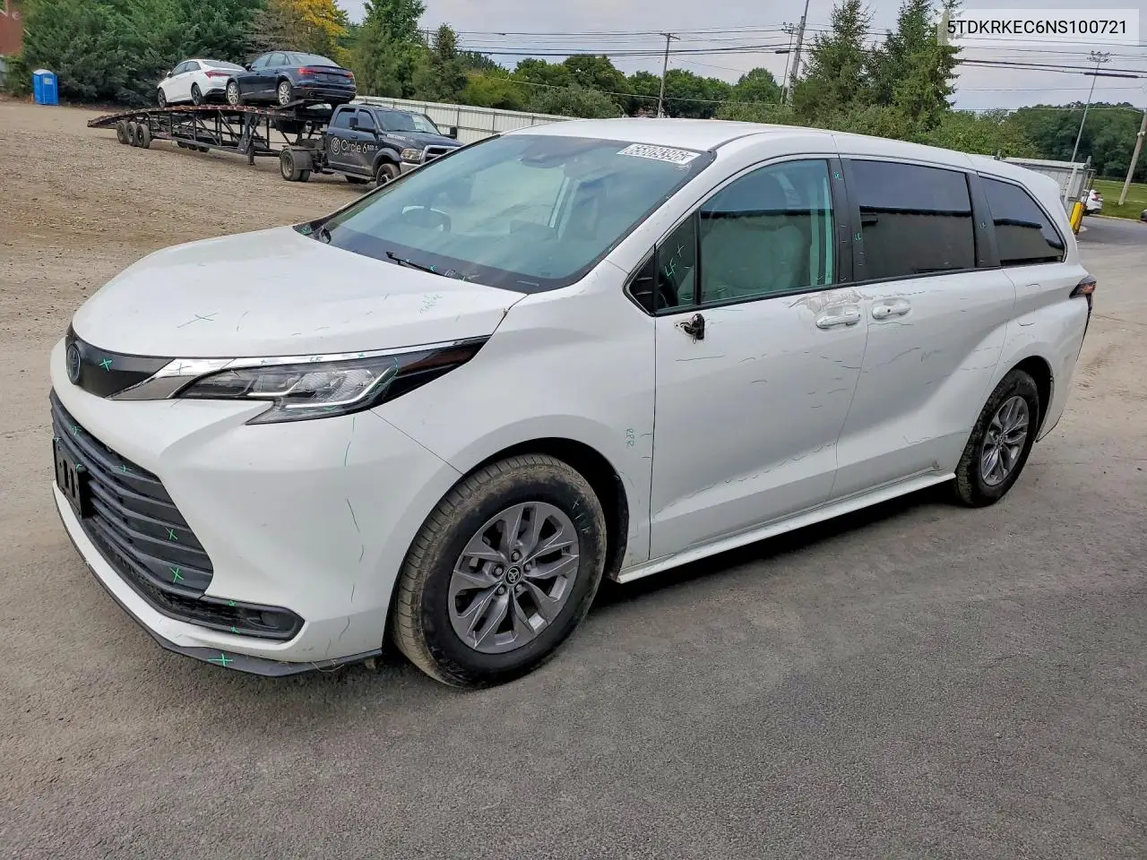 Toyota Sienna Le 2022