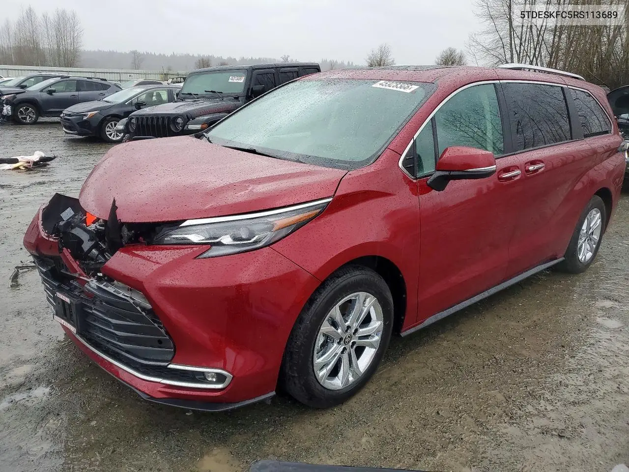 Toyota Sienna Platinum 7-Passenger 2024