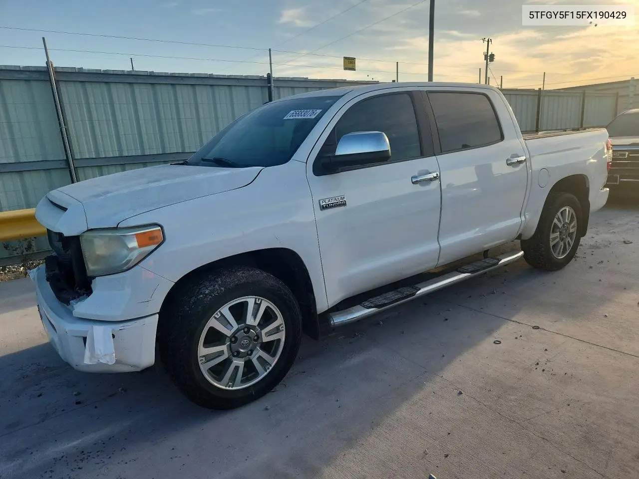 Toyota Tundra Platinum 2015