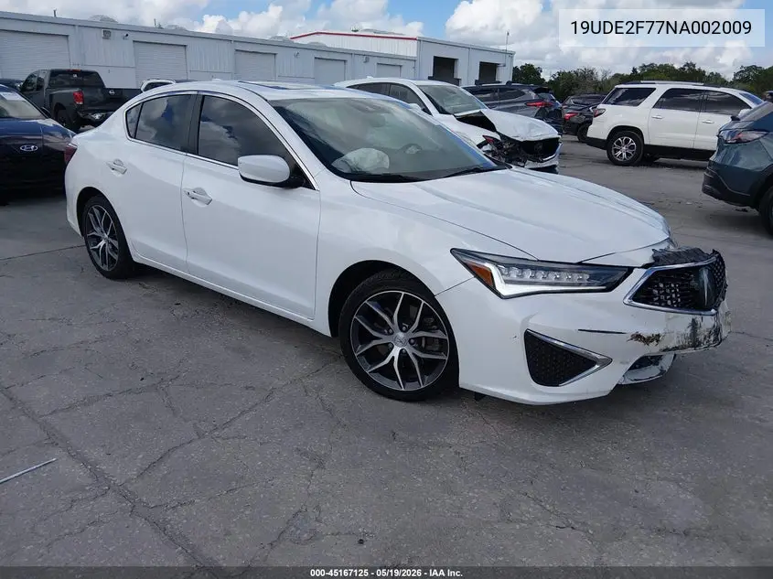 Acura Ilx Premium 2022