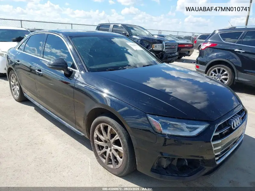 Audi A4 Premium 40 2021