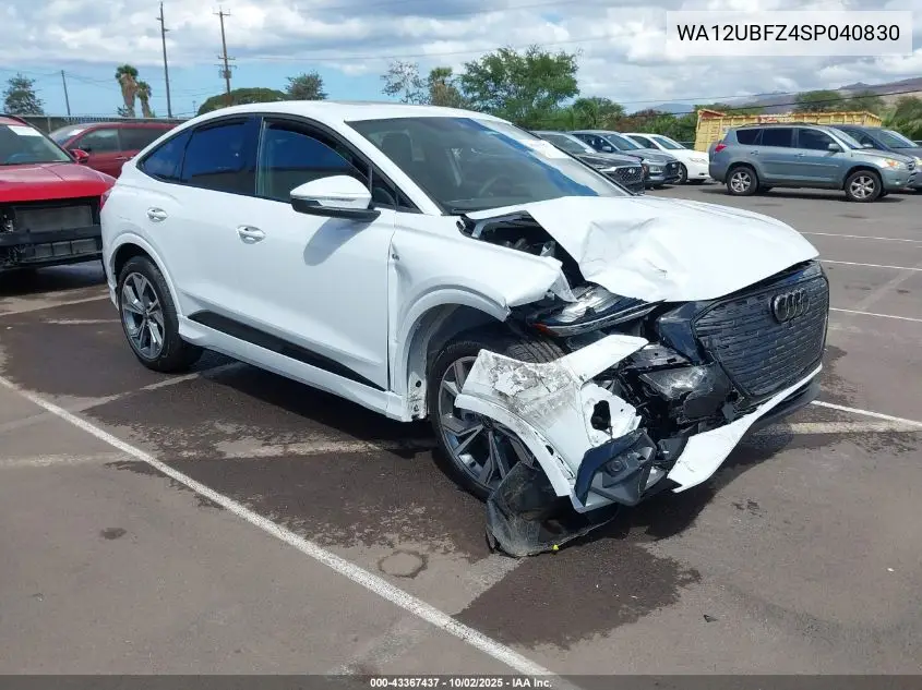 Audi Q4 E-Tron Sportback Premium 2025