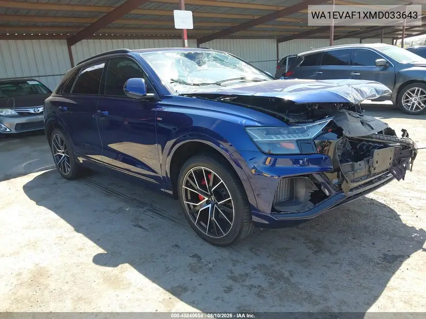 Audi Q8 Premium Plus S-Line 2021