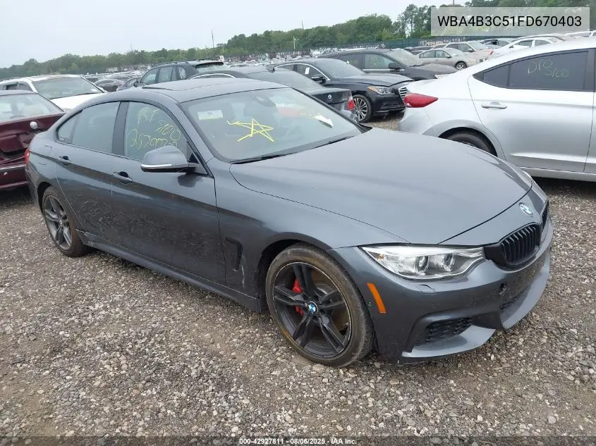 BMW 435 Xi Gran Coupe 2015