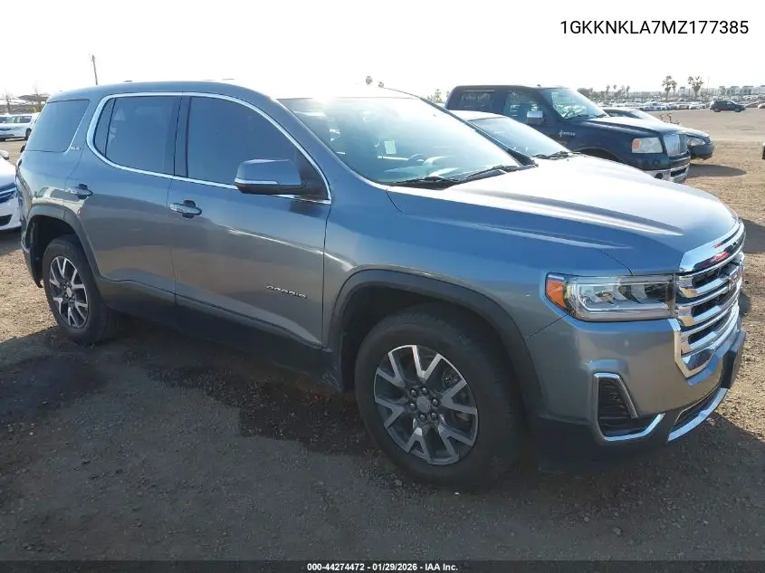 GMC Acadia Sle 2021