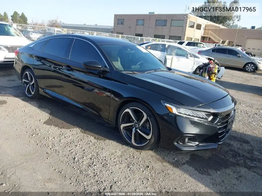 Honda Accord Sport 2021