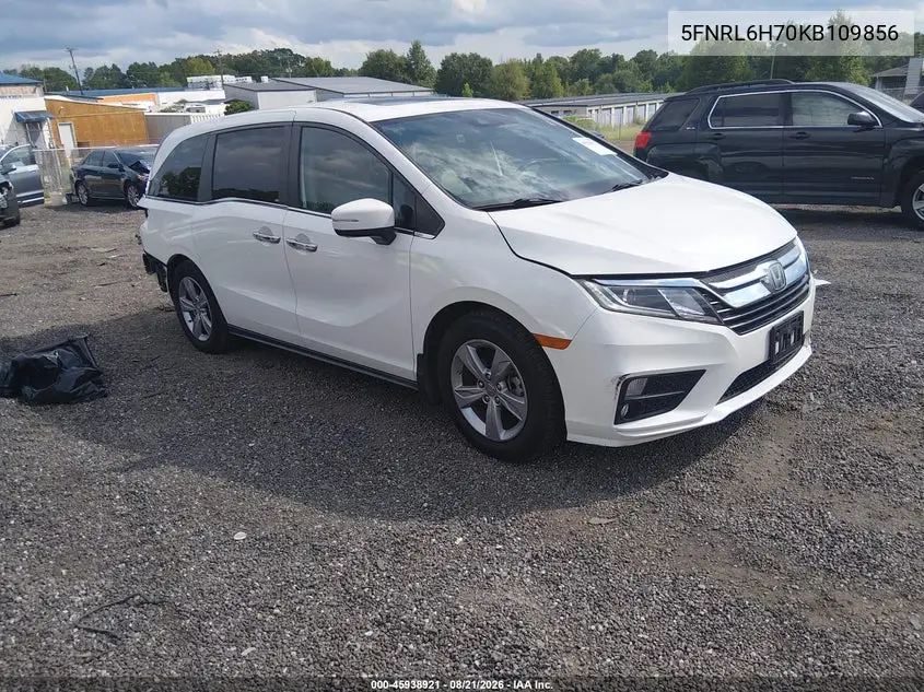 Honda Odyssey Exl 2019