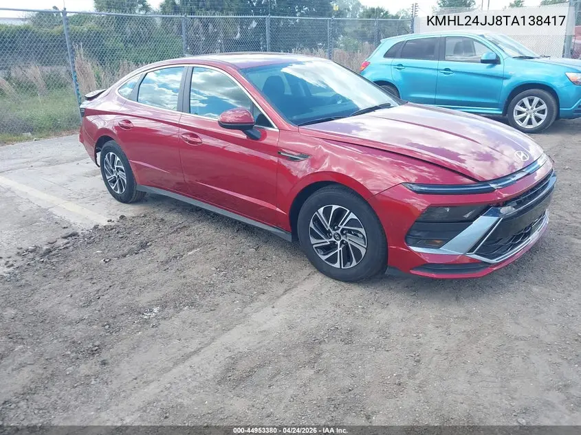 Hyundai Sonata Hybrid Blue 2026