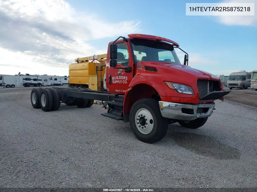 International Mv607 Truck Cab And Chassis 2024