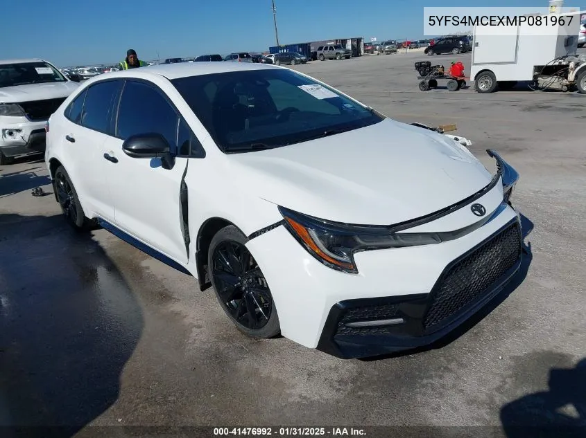 Toyota Corolla Se Nightshade Edition 2021