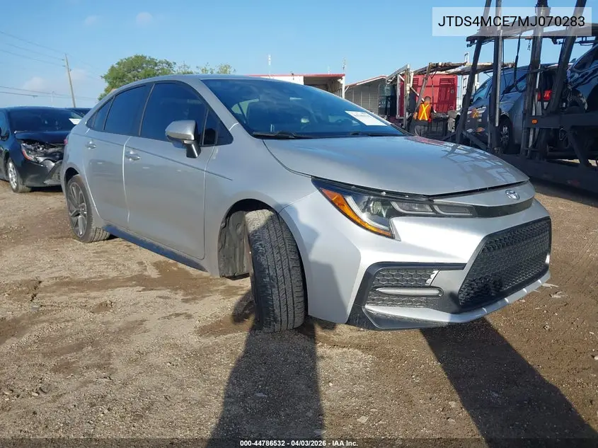 Toyota Corolla Se 2021