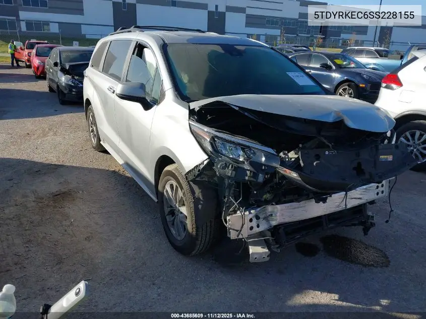 Toyota Sienna Xle/Xle 8 Passenger 2025