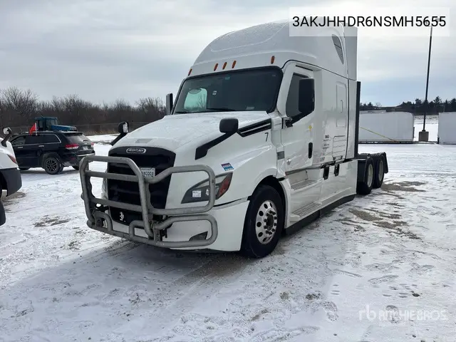 Freightliner 2022 Freightliner Cascadia 126 6X4 T/A Sleeper Truck Tractor (Inoperable) 2022