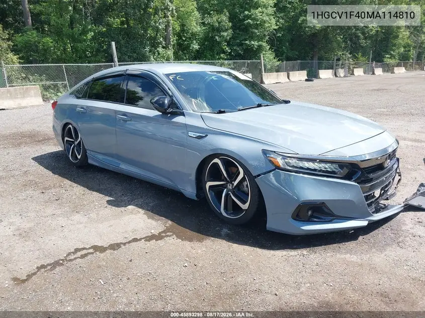 Honda Accord Sport Special Edition 2021