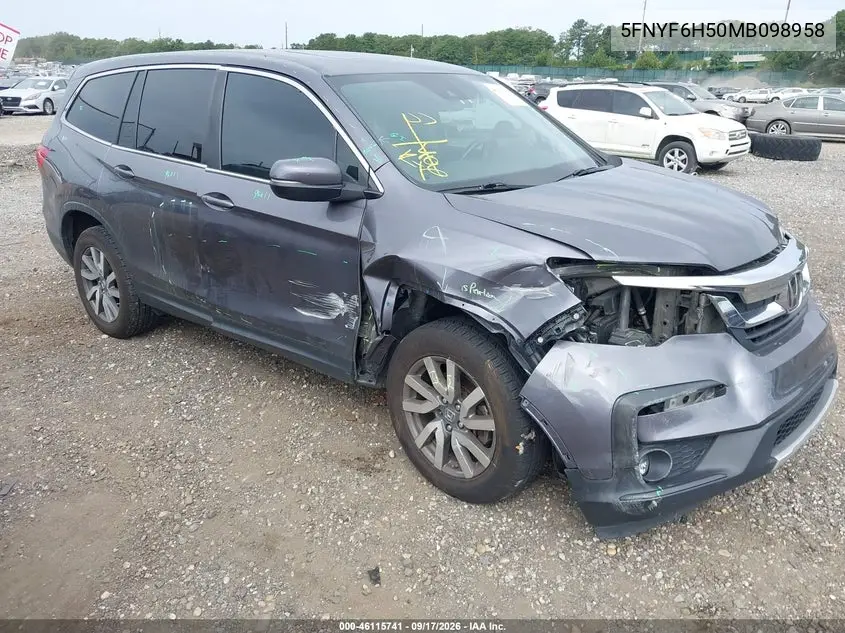 Honda Pilot Awd Ex-L 2021