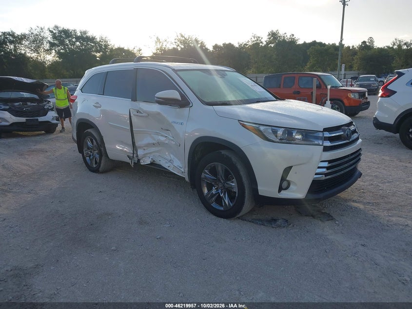 Toyota Highlander Hybrid Limited Platinum 2018