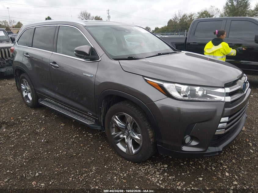Toyota Highlander Hybrid Limited Platinum 2017
