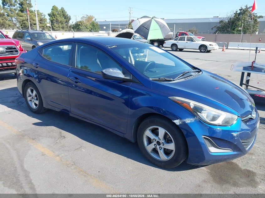 Hyundai Elantra Se 2016